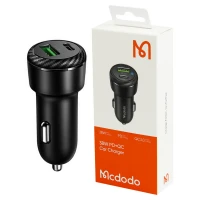 شارژر فندکی فست شارژ Mcdodo CC-5970 QC3.0 2.4A PD 38W