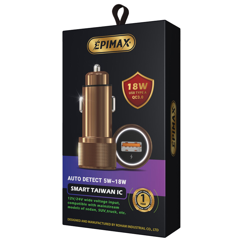 شارژر فندکی 18 وات اپی مکس EU-158