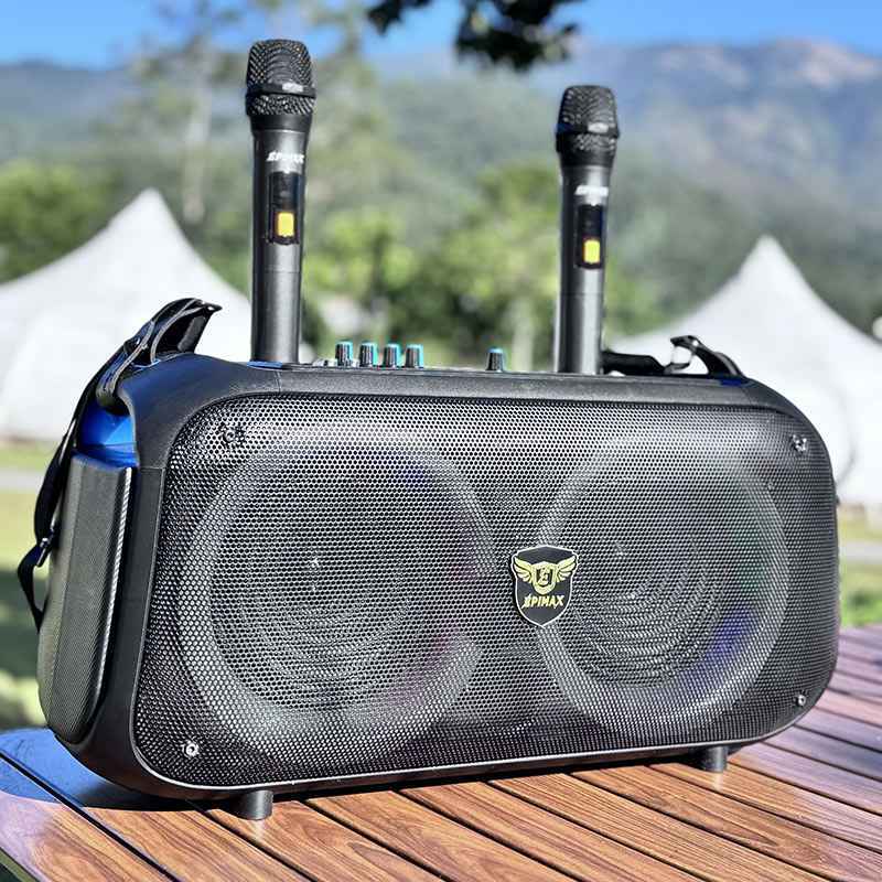 اسپیکر بلوتوثی اپیمکس Epimax 775 + میکروفون و ریموت کنترل