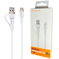 کابل تبدیل فست شارژ Hicostar HS-191 60W 1m