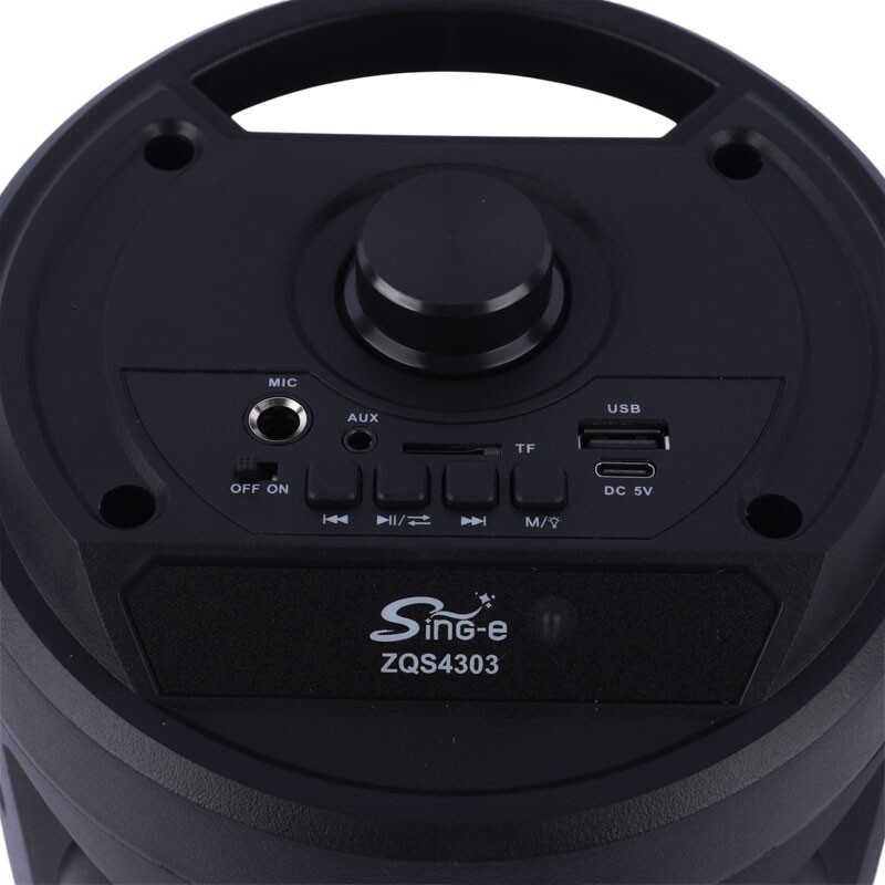 اسپیکر بلوتوثی سینگ ای ZQS4303 + میکروفون و ریموت کنترل