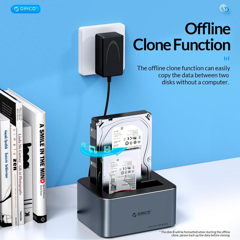 داک هارد 5 سینی اوریکو Orico 6656C3-C USB 3.2