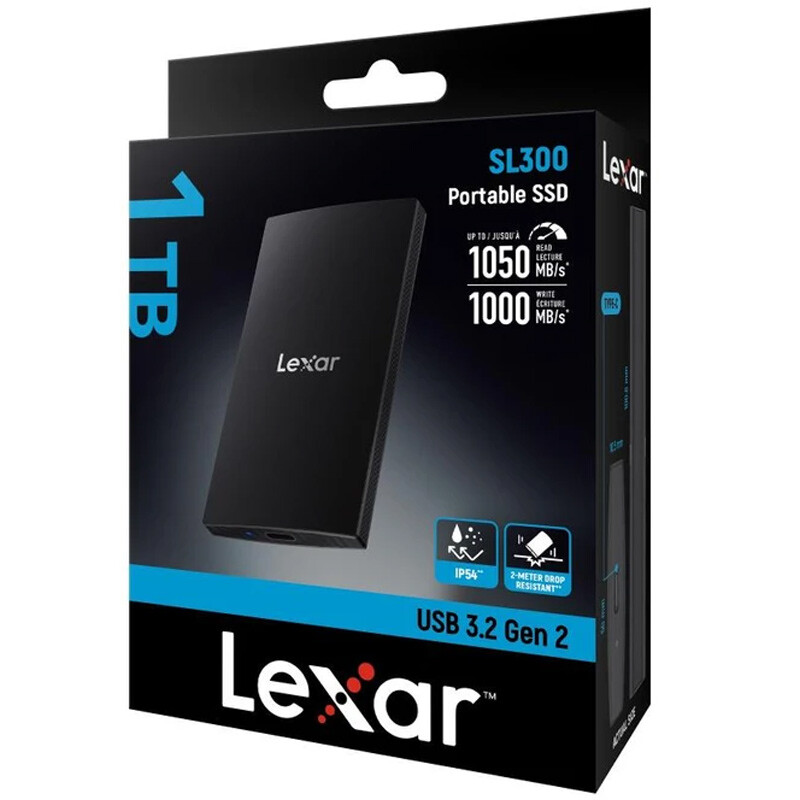 حافظه اکسترنال SSD لکسار Lexar SL300 1TB
