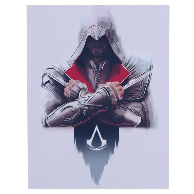 تابلو شاسی 20*30 Assassins Creed کد 2