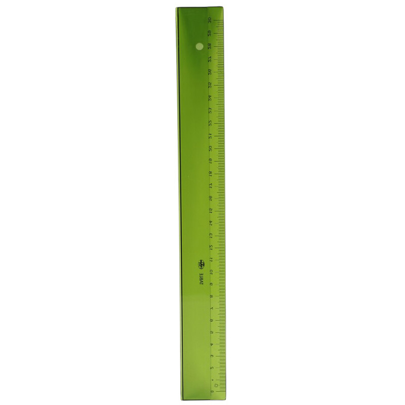 خط کش پلاستیکی لبه راپید خور تیبل Table 30cm