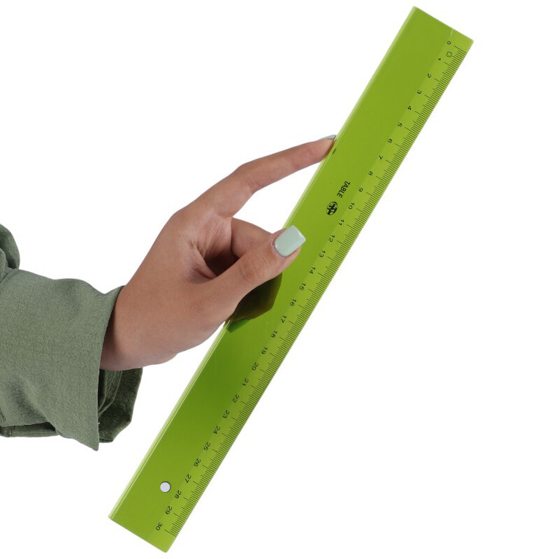خط کش پلاستیکی لبه راپید خور تیبل Table 30cm