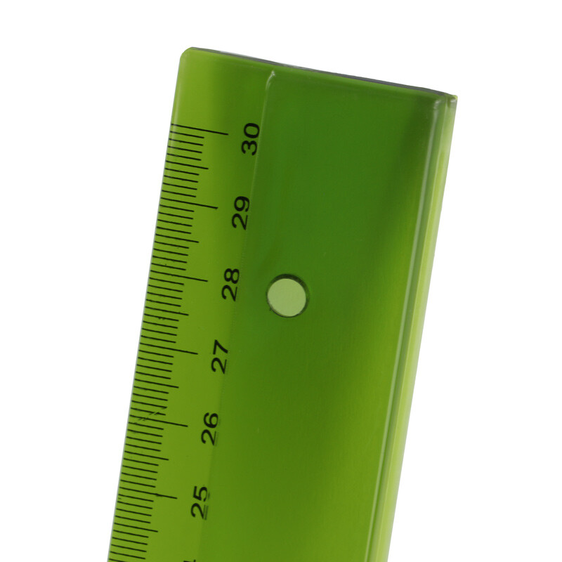 خط کش پلاستیکی لبه راپید خور تیبل Table 30cm