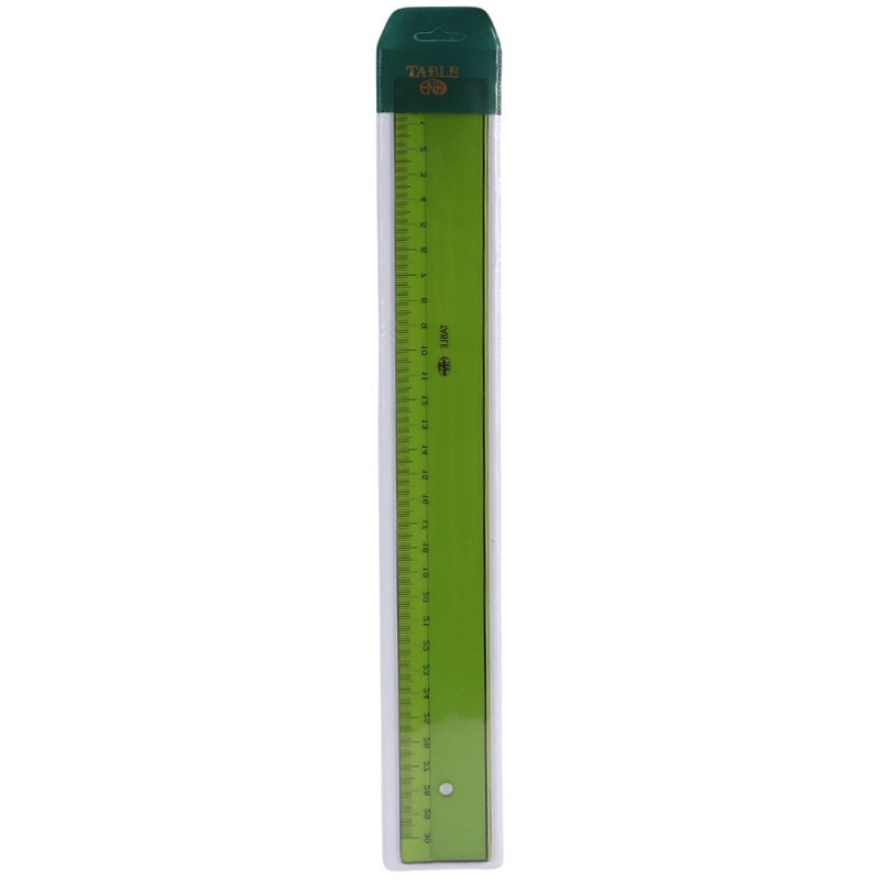 خط کش پلاستیکی لبه راپید خور تیبل Table 30cm