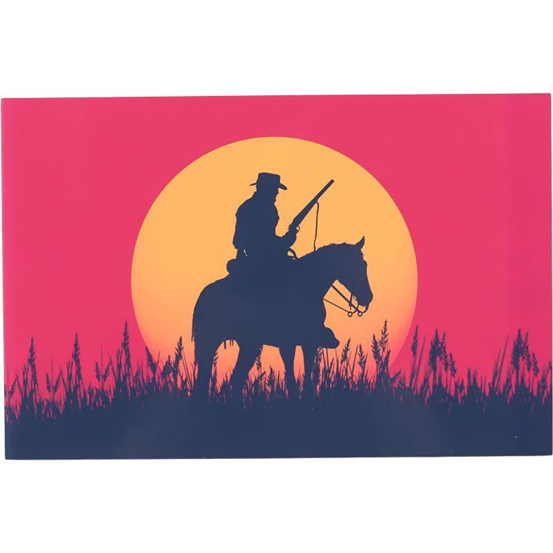 تابلو شاسی 20*30 2 Red Dead Redemption کد 3