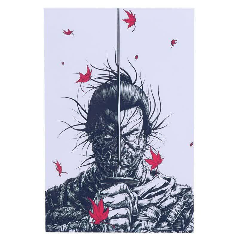 تابلو شاسی 20*30 Ghost Of Tsushima کد 2