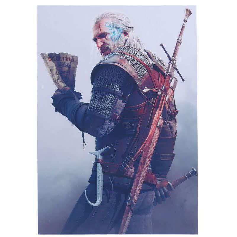 تابلو شاسی 20*30 Witcher