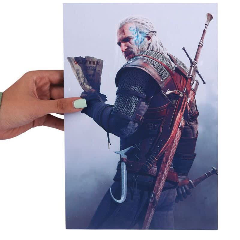 تابلو شاسی 20*30 Witcher