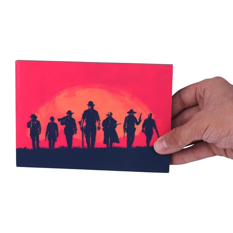 تابلو شاسی 13*18 Red Dead Redemption 2