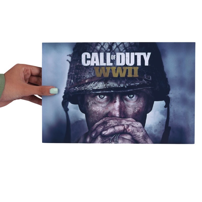 تابلو شاسی 20*30 Call Of Duty WWII