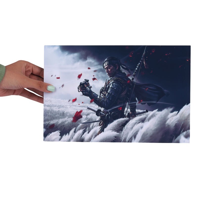 تابلو شاسی 20*30 Ghost Of Tsushima کد 1