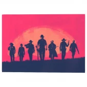 تابلو شاسی 13*18 Red Dead Redemption 2