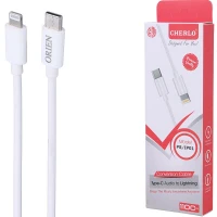 کابل تایپ سی به لایتنینگ فست شارژ چرلو PS/IP01 طول 1.1 متر