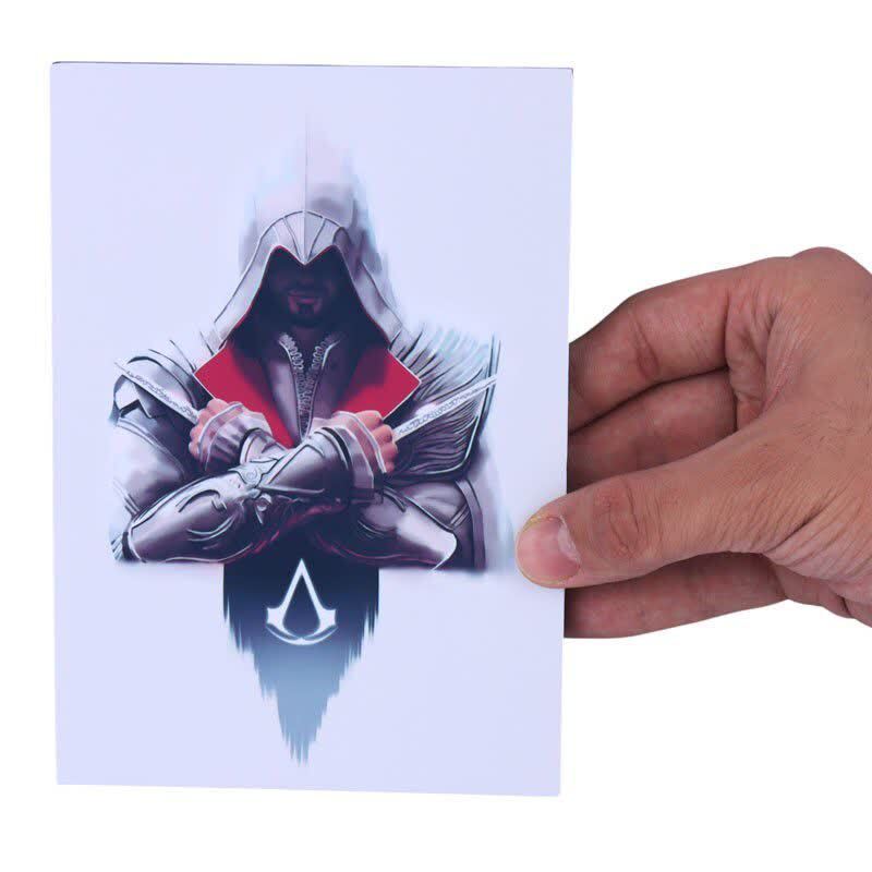 تابلو شاسی 13*18 Assassins Creed کد 3