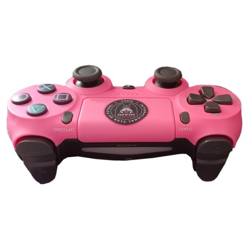 دسته بازی بی سیم SONY PlayStation 4 DualShock 4 High Copy طرح Messi Miami