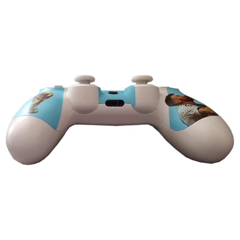 دسته بی سیم SONY PlayStation 4 DualShock 4 High Copy طرح Messi Argentina
