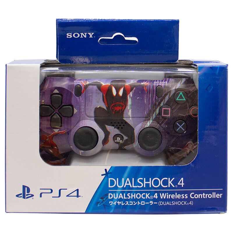 دسته بازی بی سیم SONY PlayStation 4 DualShock 4 High Copy طرح Spider Man کد 14