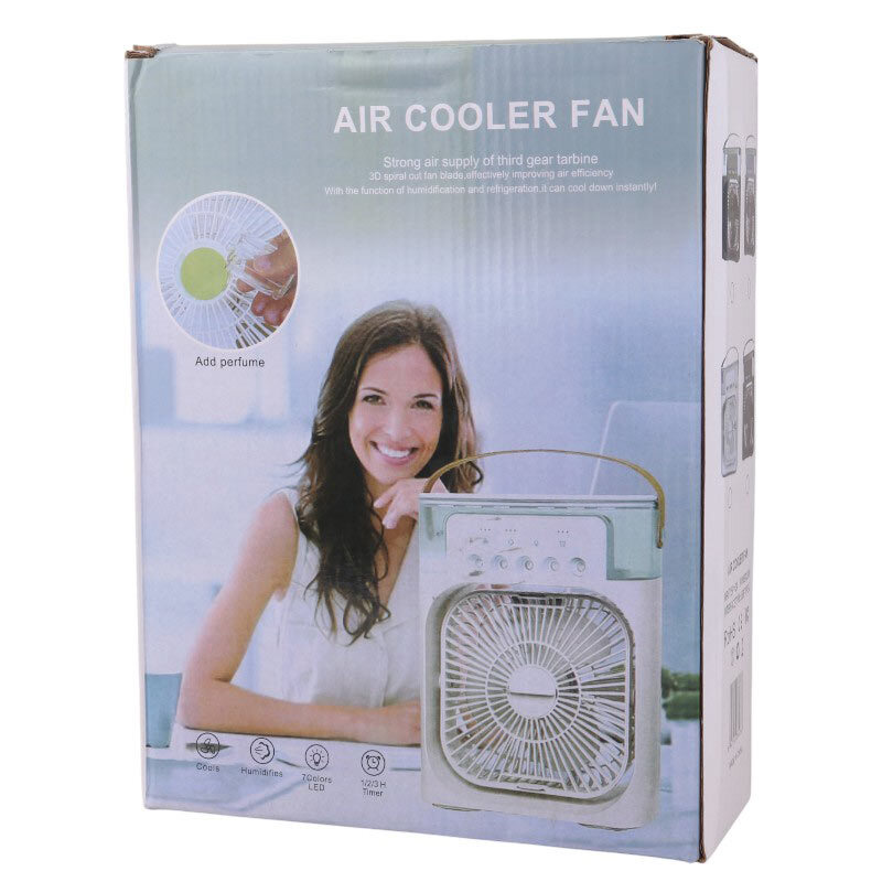 پنکه رومیزی شارژی رطوبت ساز Air Cooler Fan