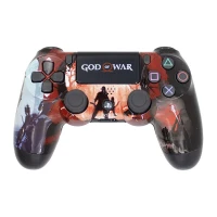 دسته بازی بی سیم SONY PlayStation 4 DualShock 4 High Copy طرح God of War کد 10