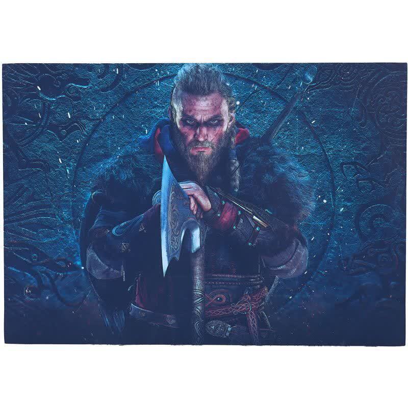 تابلو شاسی 13*18 Assassins Creed Valhalla