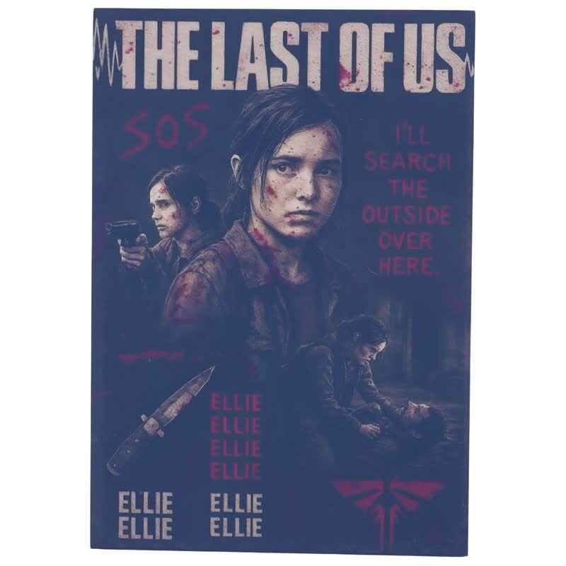 تابلو شاسی 13*18 The Last Of Us کد 2