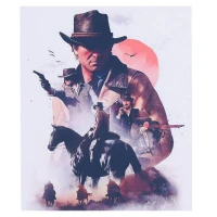 تابلو شاسی 13*18 Red Dead Redemption 2 کد 3