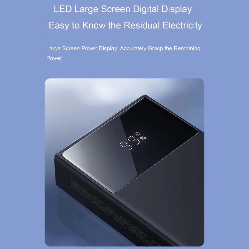 پاور بانک فست شارژ باسئوس P10067402122 PD 22.5W ظرفیت 20000 میلی آمپر ساعت