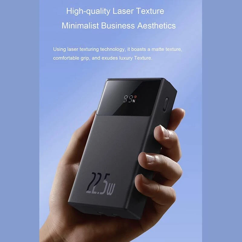 پاور بانک فست شارژ باسئوس P10067402122 PD 22.5W ظرفیت 20000 میلی آمپر ساعت