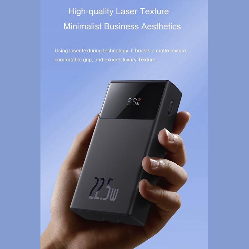 پاور بانک فست شارژ باسئوس P10067402122 PD 22.5W ظرفیت 20000 میلی آمپر ساعت