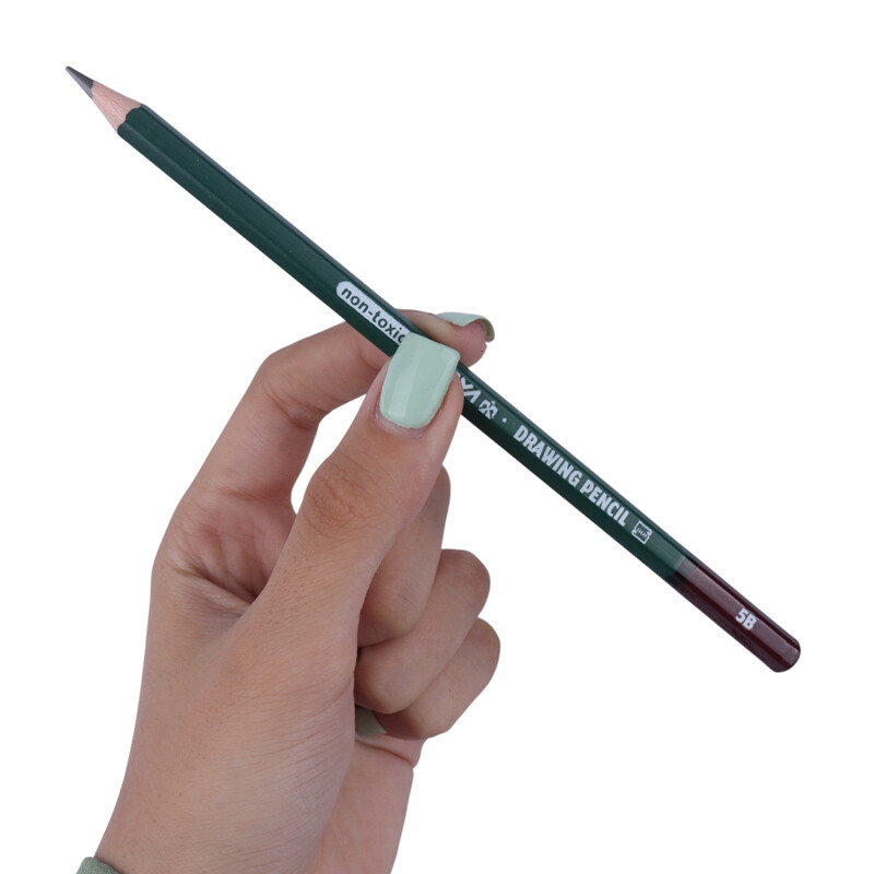 مداد طراحی آریا Arya Artist 3504 5B بسته 12 عددی