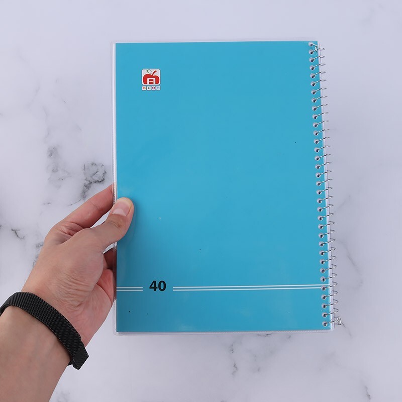 دفتر سیمی 40 برگ نهال آلما کد 7484