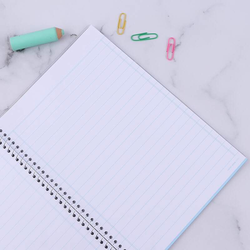 دفتر سیمی 40 برگ نهال آلما کد 7484