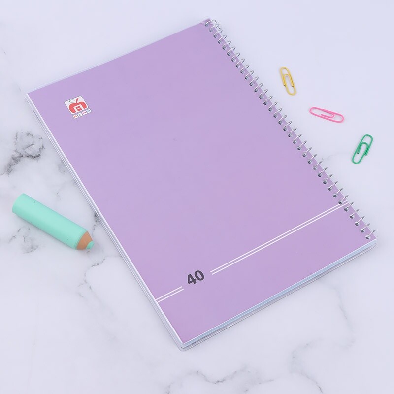 دفتر سیمی 40 برگ نهال آلما کد 7484