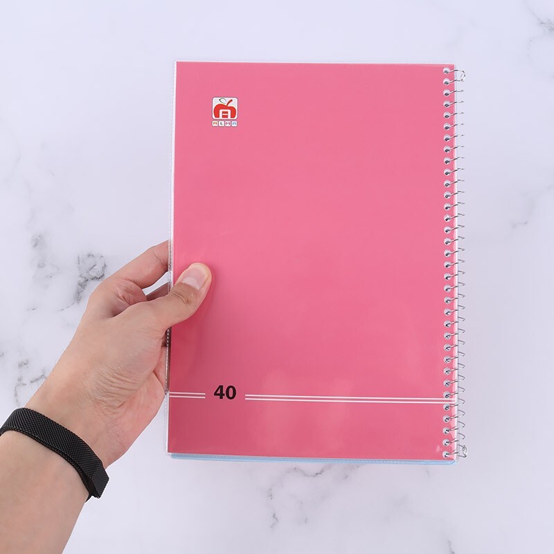 دفتر سیمی 40 برگ نهال آلما کد 7484