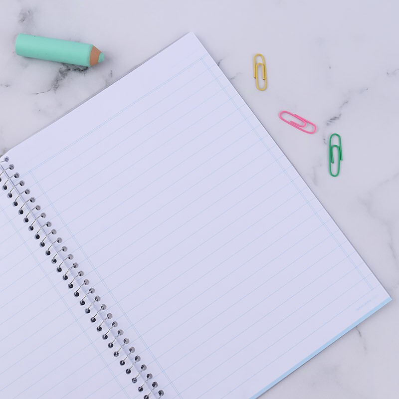 دفتر سیمی 40 برگ نهال آلما کد 7484