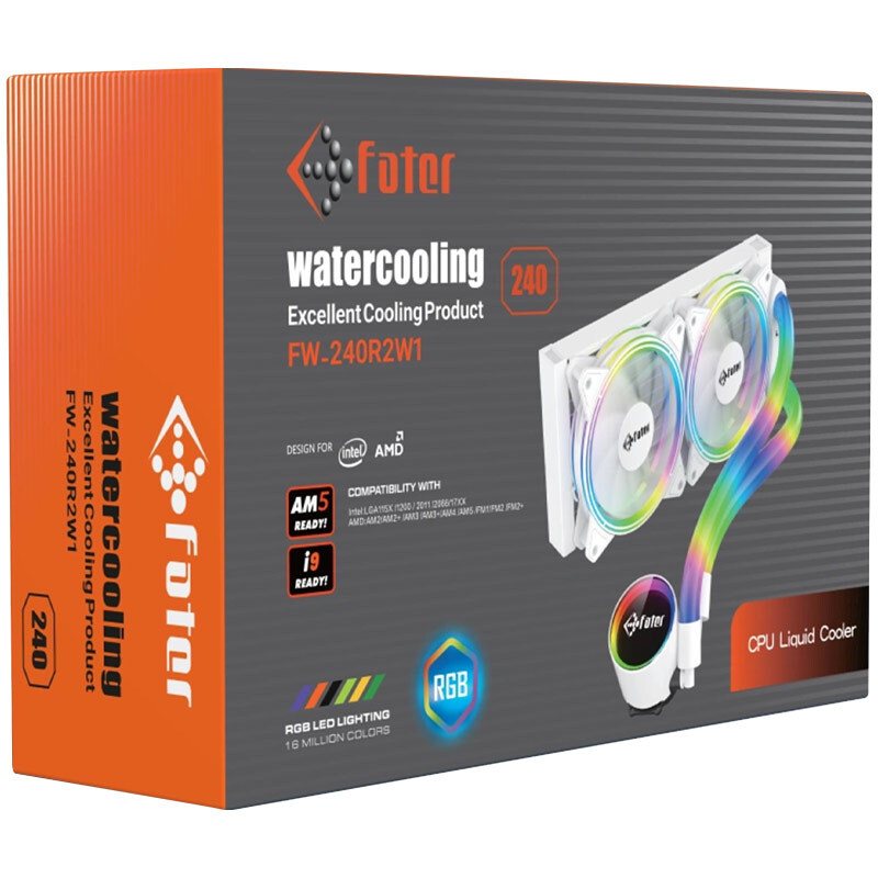 خنک کننده مایع پردازنده فاطر FW-240R2W1 White