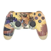 دسته بازی بی سیم SONY PlayStation 4 DualShock 4 High Copy طرح GTA