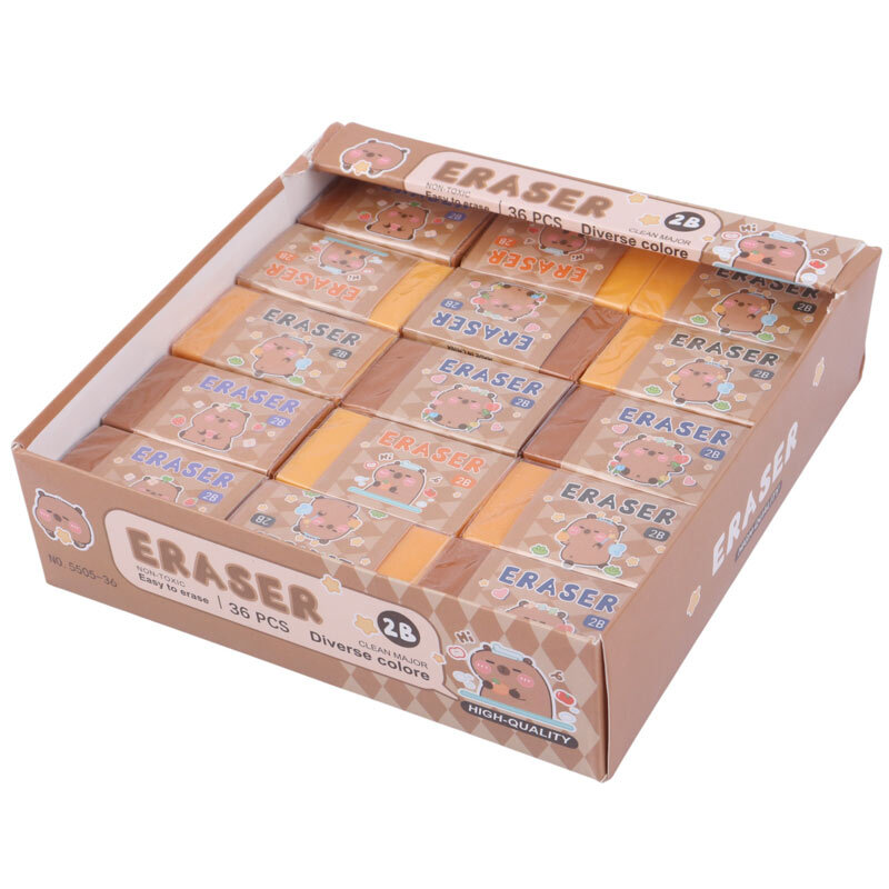 پاک کن رنگی 2B کد 5505 بسته 36 عددی