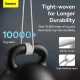 کابل تایپ سی فست شارژ 100 وات باسئوس P10375201212 طول 1 متر