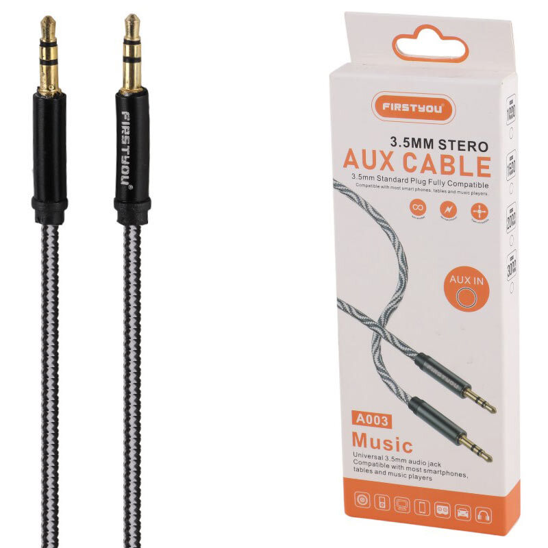 کابل AUX فرست یو A003 طول 1 متر