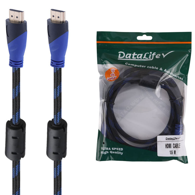 کابل HDMI پوست ماری دیتا لایف Datalife طول 1.5 متر