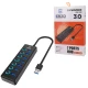 هاب 7 پورت USB 3.0 انزو UH-70A