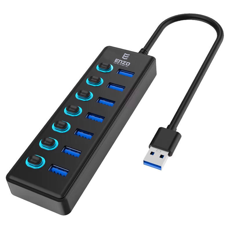 هاب 7 پورت USB 3.0 انزو UH-70A