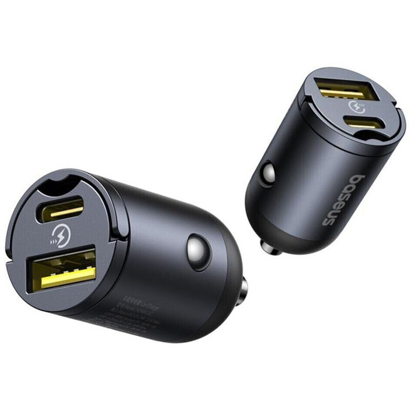 شارژر فندکی 30 وات باسئوس Tiny Star VCHXX-UC