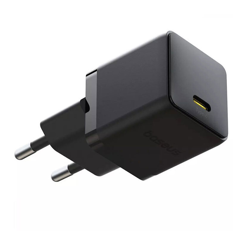 شارژر دیواری 20 وات باسئوس P10111602213 QC3.0 PD 3A + کابل تبدیل تایپ سی