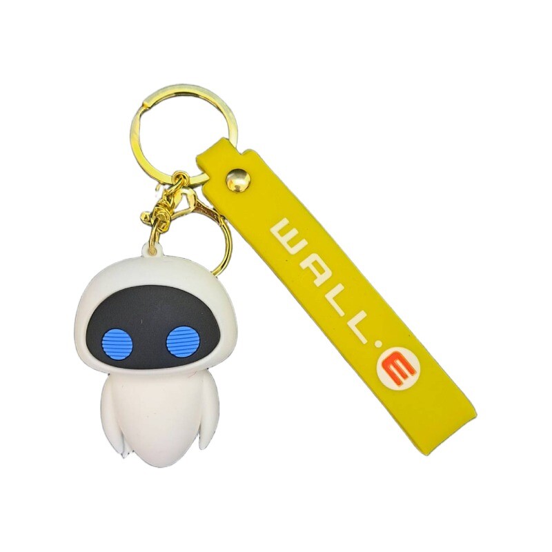 جاکلیدی سیلیکونی طرح Wall.E & Eve بسته 2 عددی